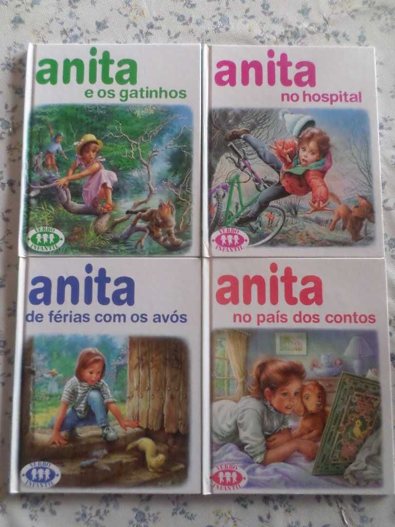 Livros da Anita e colecção Carlota