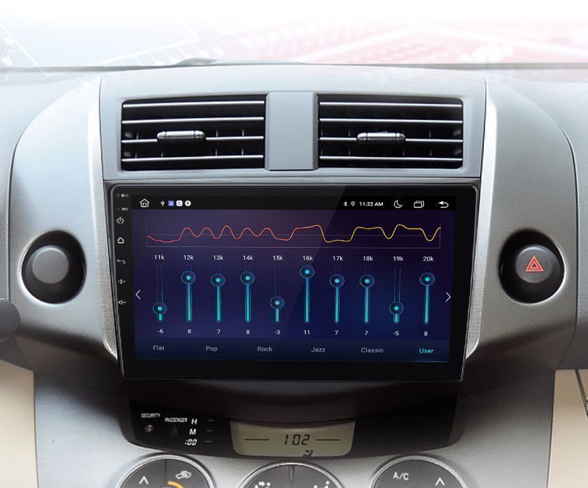Radio nawigacja Toyota RAV 4 od 2007 - 2011 Android 2GB 32GB