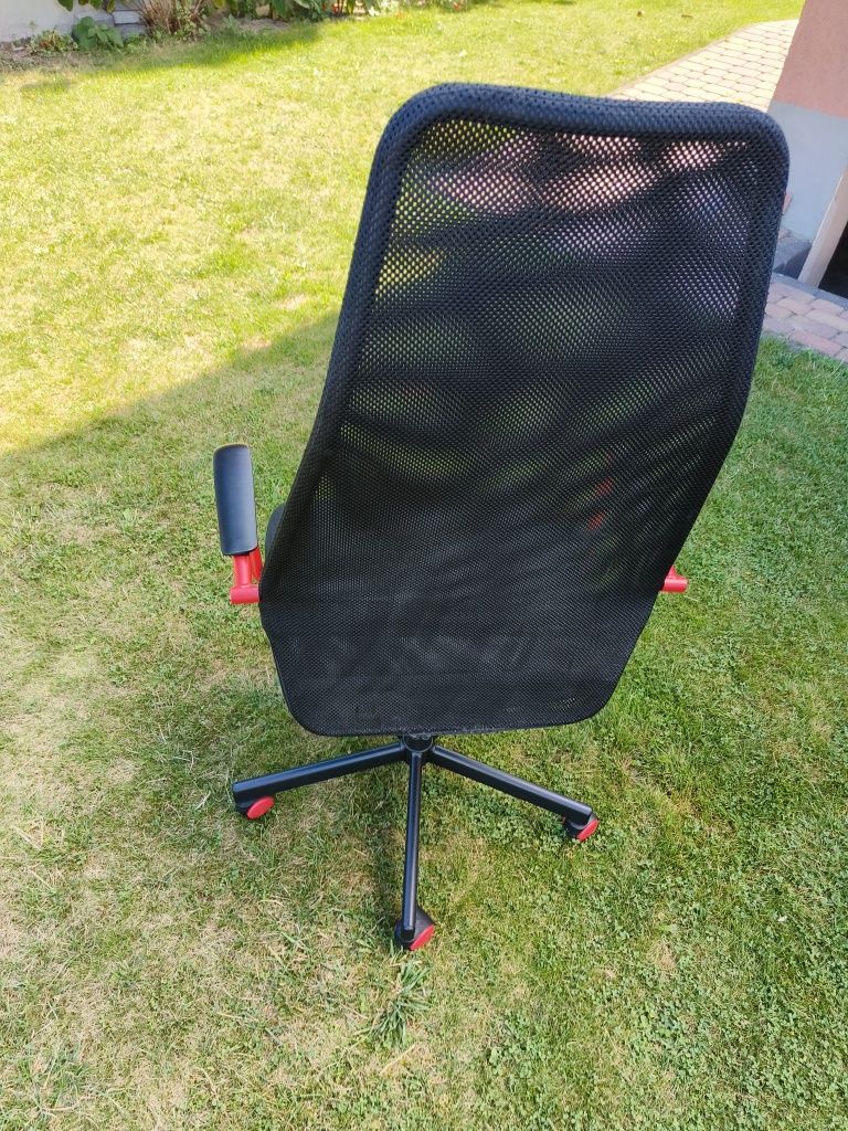 IKEA HUVUDSPELARE fotel, krzesło gamingowe/biurowe - stan bdb