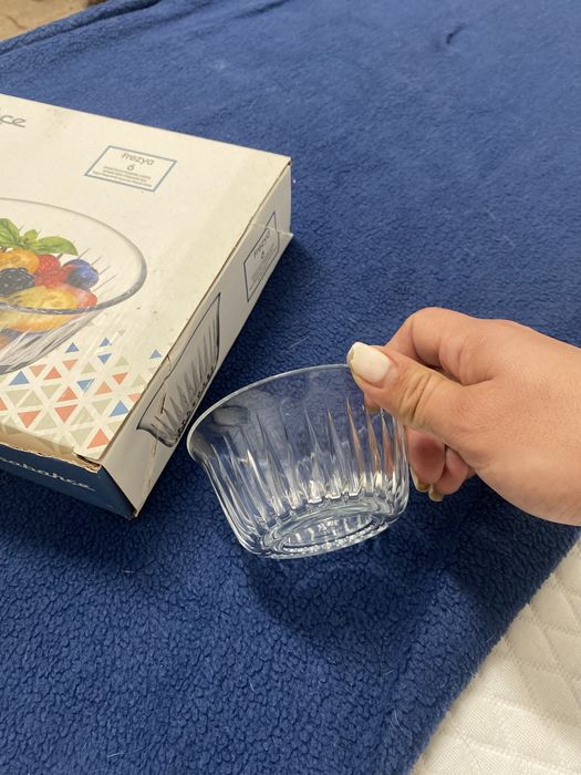 6 taças de sobremesa