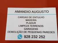 Faço cargas de entulho,madeira,Pladur,sucata,fretes,verdes etc