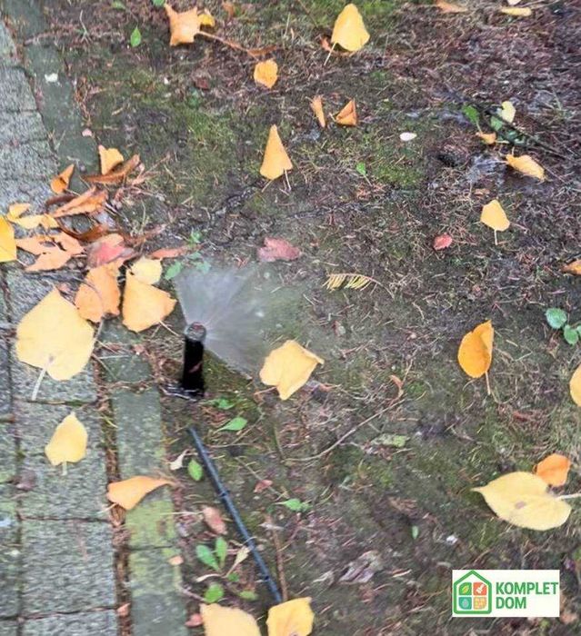 Przedmuch systemu nawadniania kompresorem. Warszawa i okolice