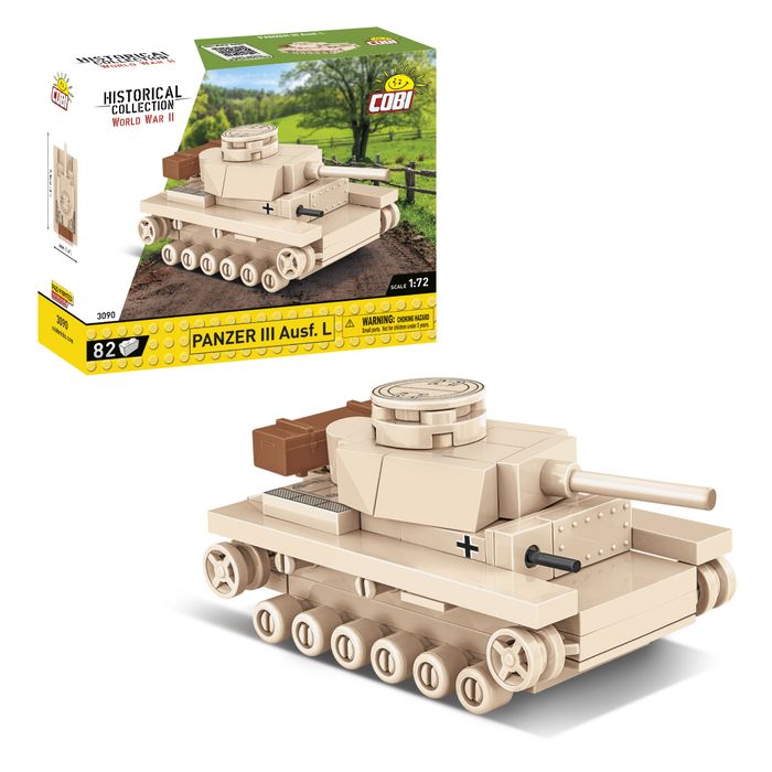 Klocki Cobi 3090 Czołg Panzer Iii Ausf.lhc Ww2 82 El.