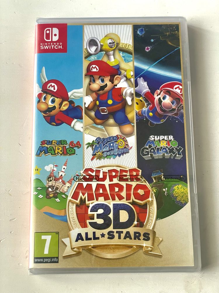 Super Mario 3D All Stars - Nintendo Switch - Novo e Selado