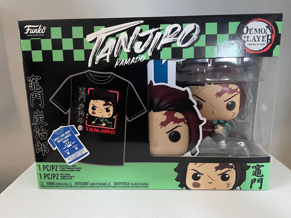 Funko POP & Tee Demon Slayer - Tanjiro Kamado #867, rozmiar M