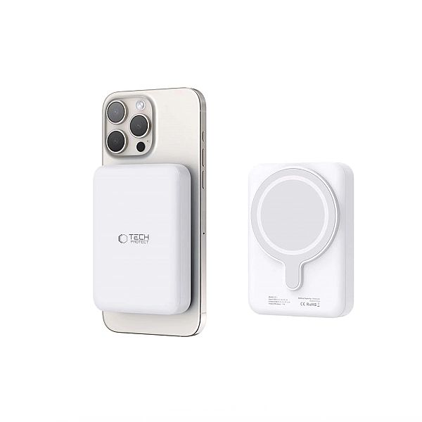 Tech-Protect Pb11 Lifemag Magsafe Power Bank 10000Mah White