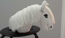 Hobby Horse A4 siwy z kijem