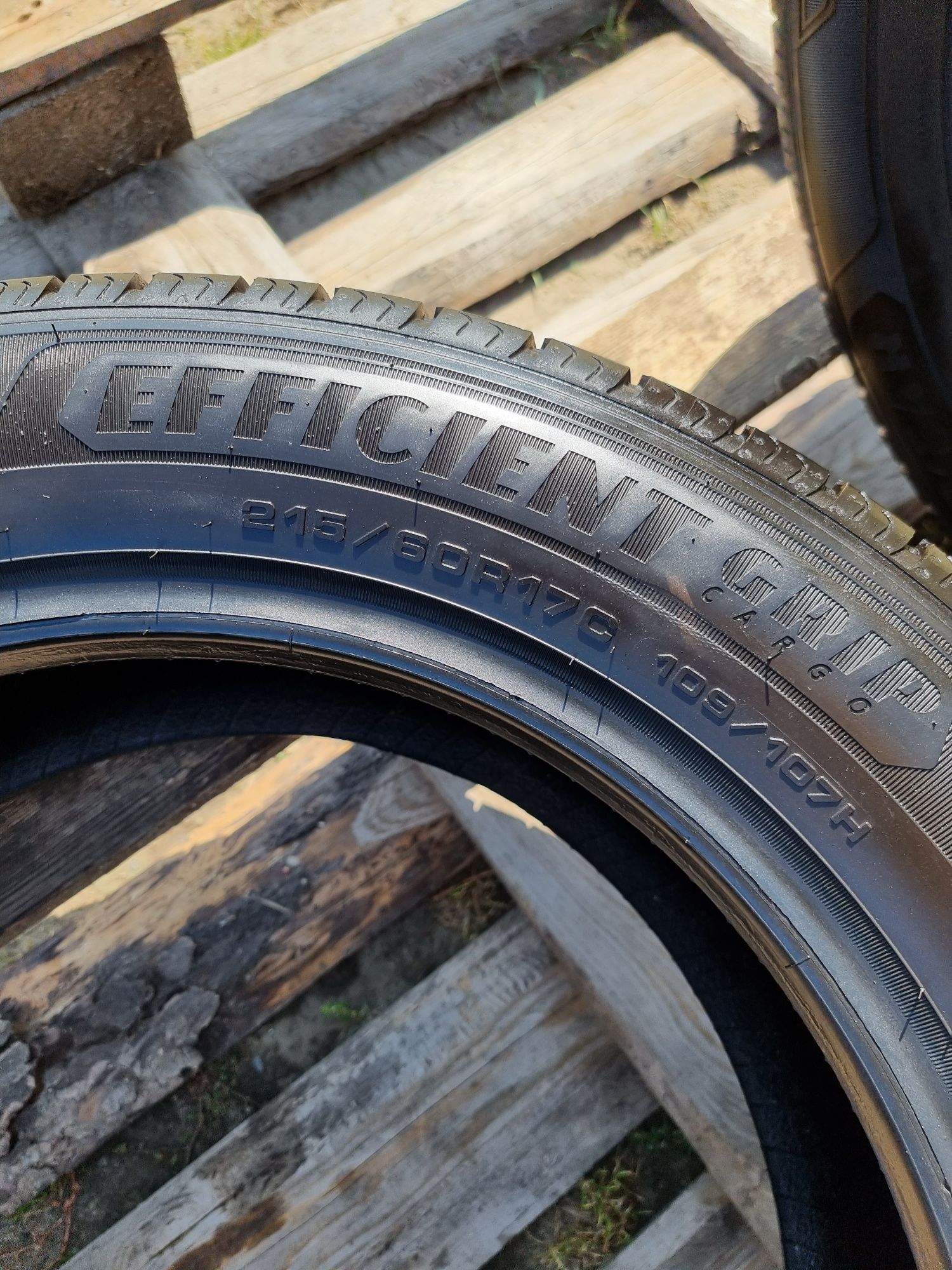 2x Opony letnie 215 60 r17 C Goodyear Efficientgrip Cargo