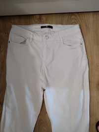 Świetne spodnie biały jeans rozmiar L/XL na wysoką dziewczyne