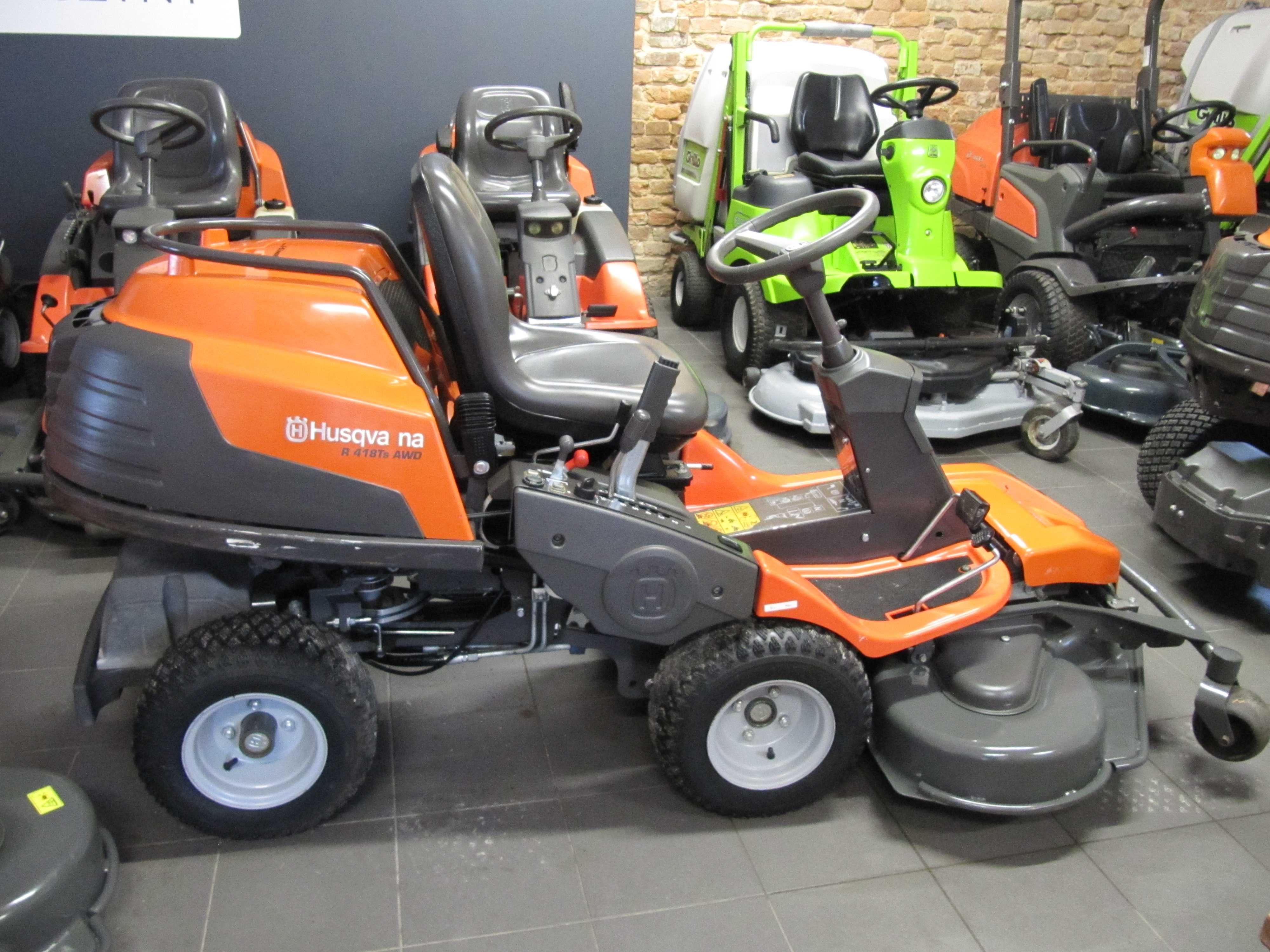 Traktorek Kosiarka Rider Husqvarna R 418Ts 4X4