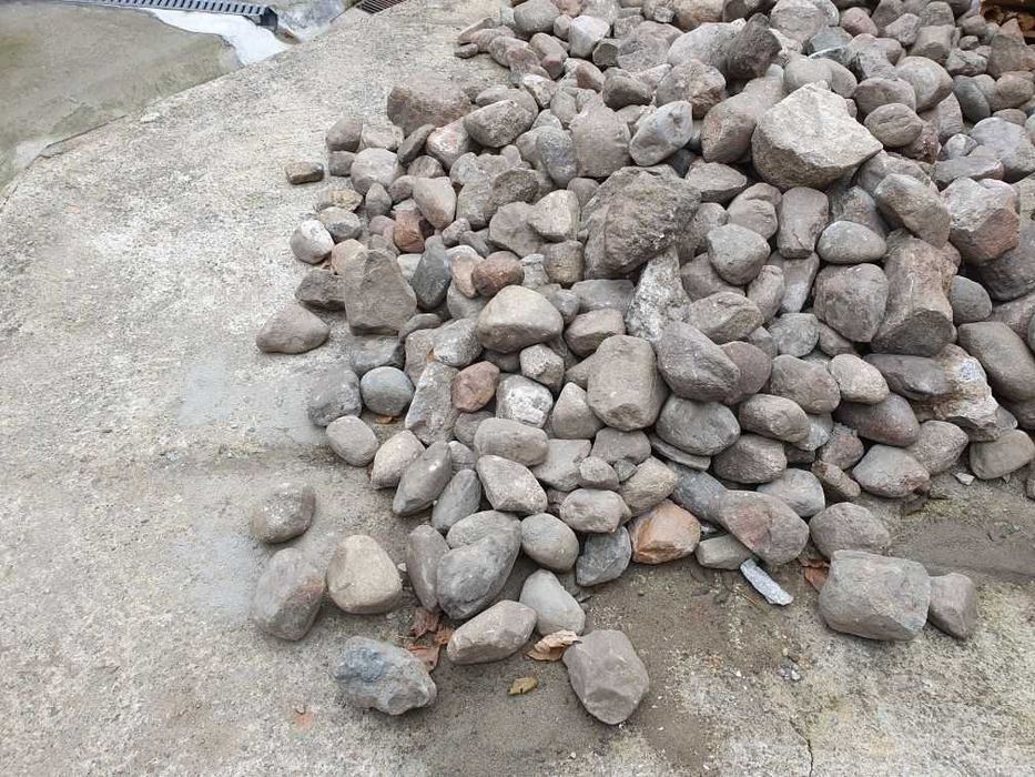 Przedwojenny zabytkowy kamień brukowy bruk