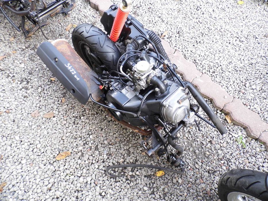 SILNIK KYMCO AGILITY 50 4T koło 10 sprawny gwar wys 3447 km