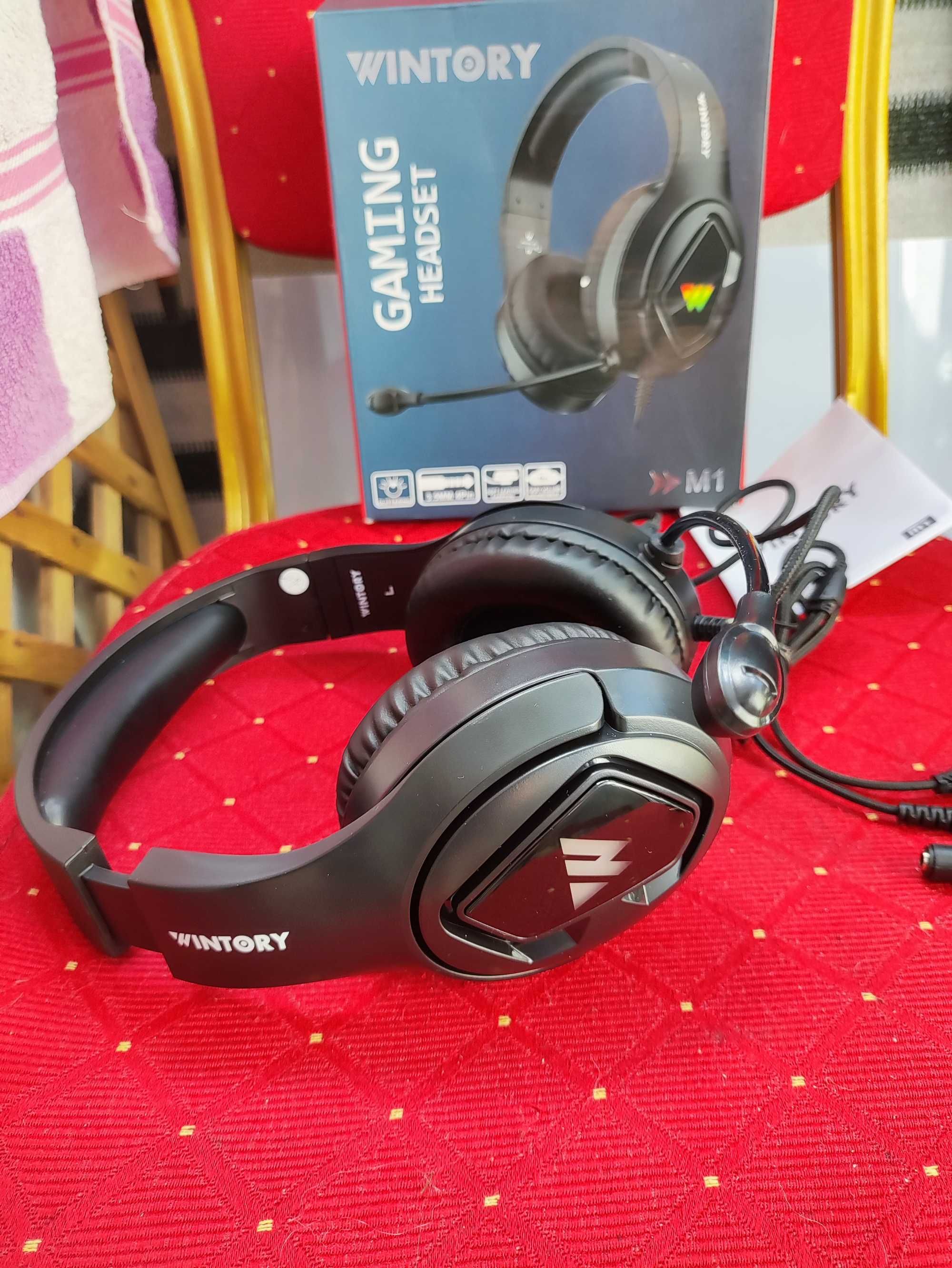 Słuchawki Gamingowe z Mikrofonem Nauszne Playstation 4 PS4 PS3 Headset
