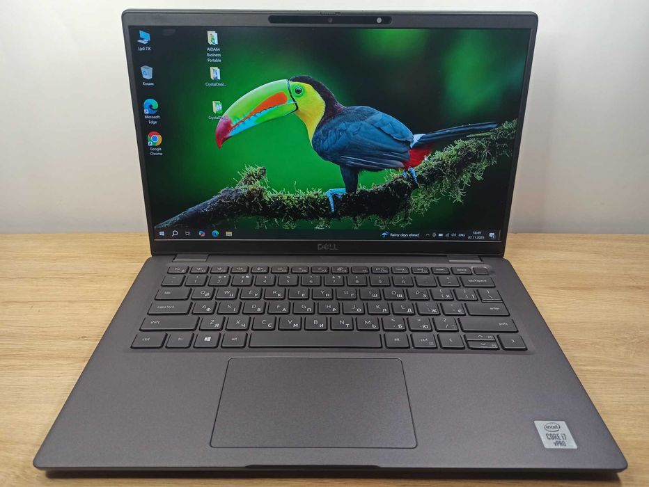 Ноутбук Dell Latitude 7410 FullHD IPS/i7 10610U 4 ядра/nvme256Gb/16Gb