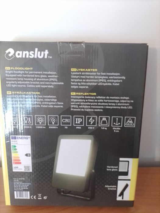 Naświetlacz Reflektor Anslut LED 13000 lm 100 W IP65