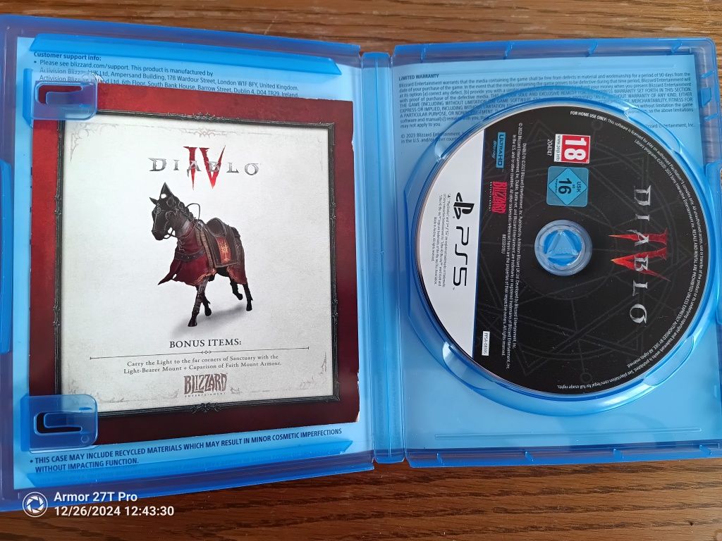 Gra na konsolę Sony PlayStation 5, Diablo 4 Diablo IV PL