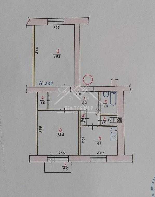 Продаж затишної 2к "сталінки" на 98 кварталі поряд з "Gagarin Mall"