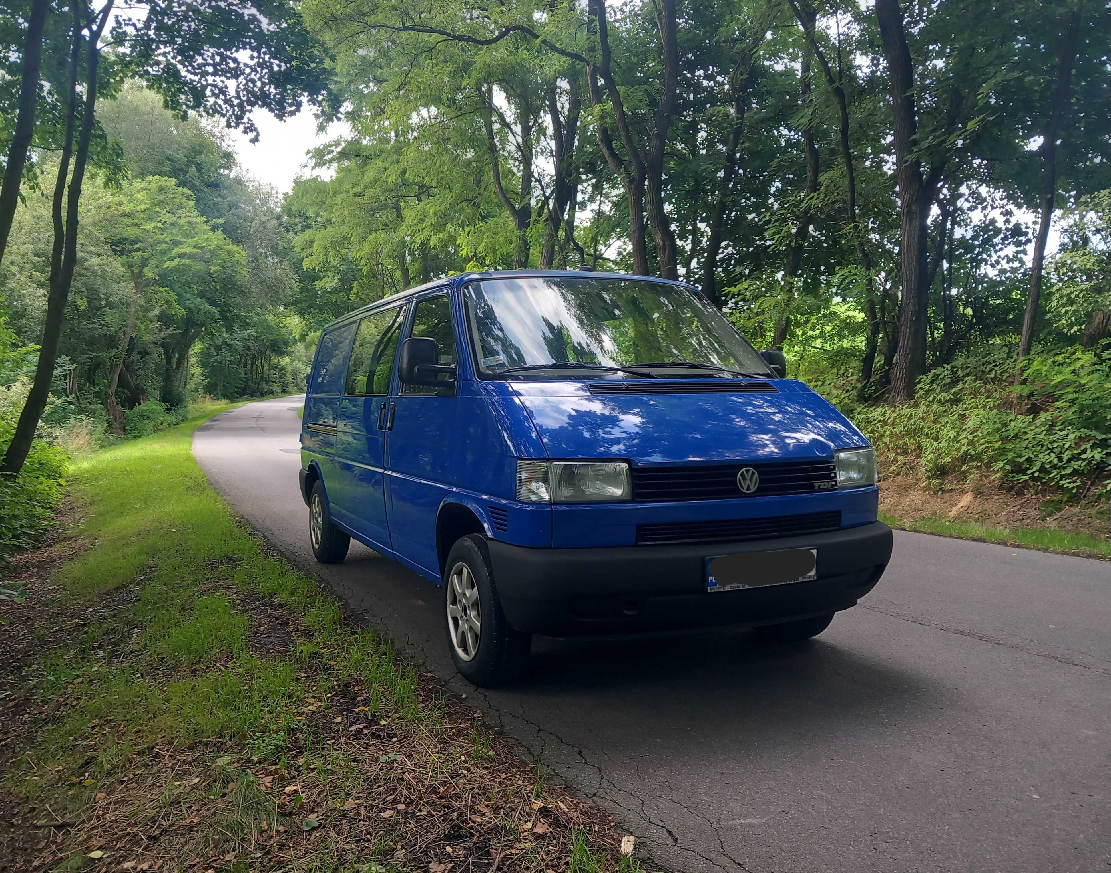 VW/Transporter/T4/Long/2.5 TDI/Klima/6 Osób/Automat/Alu15/Bez Korozji