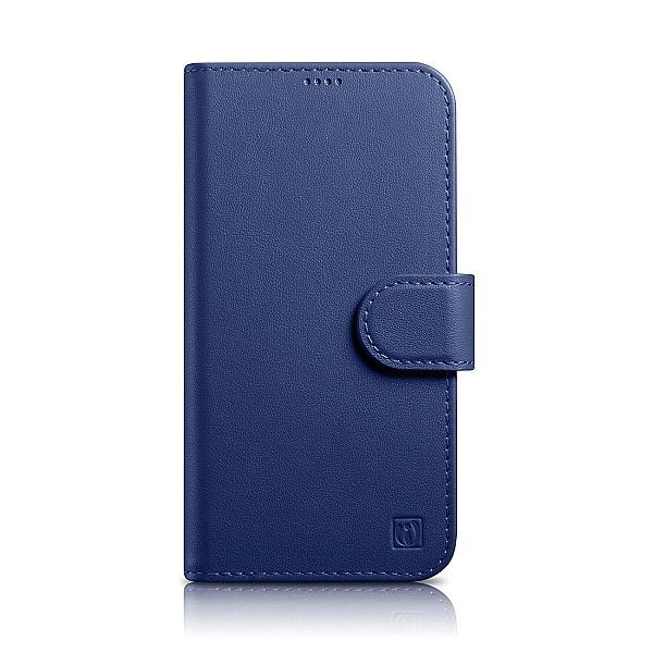 iCarer Wallet Case 2in1 etui iPhone 14 skórzany pokrowiec z klapką Ant