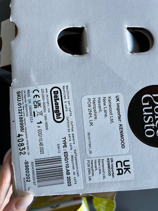 Каво машина NESCAFÉ Dolce Gusto Piccolo XS від DeLonghi.