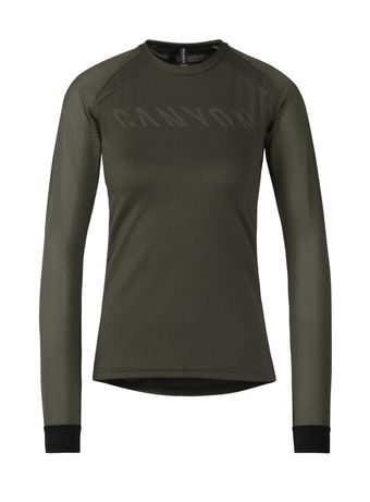 Koszulka rowerowa Canyon długi rękaw, damska, MTB jersey, rozmiar L
