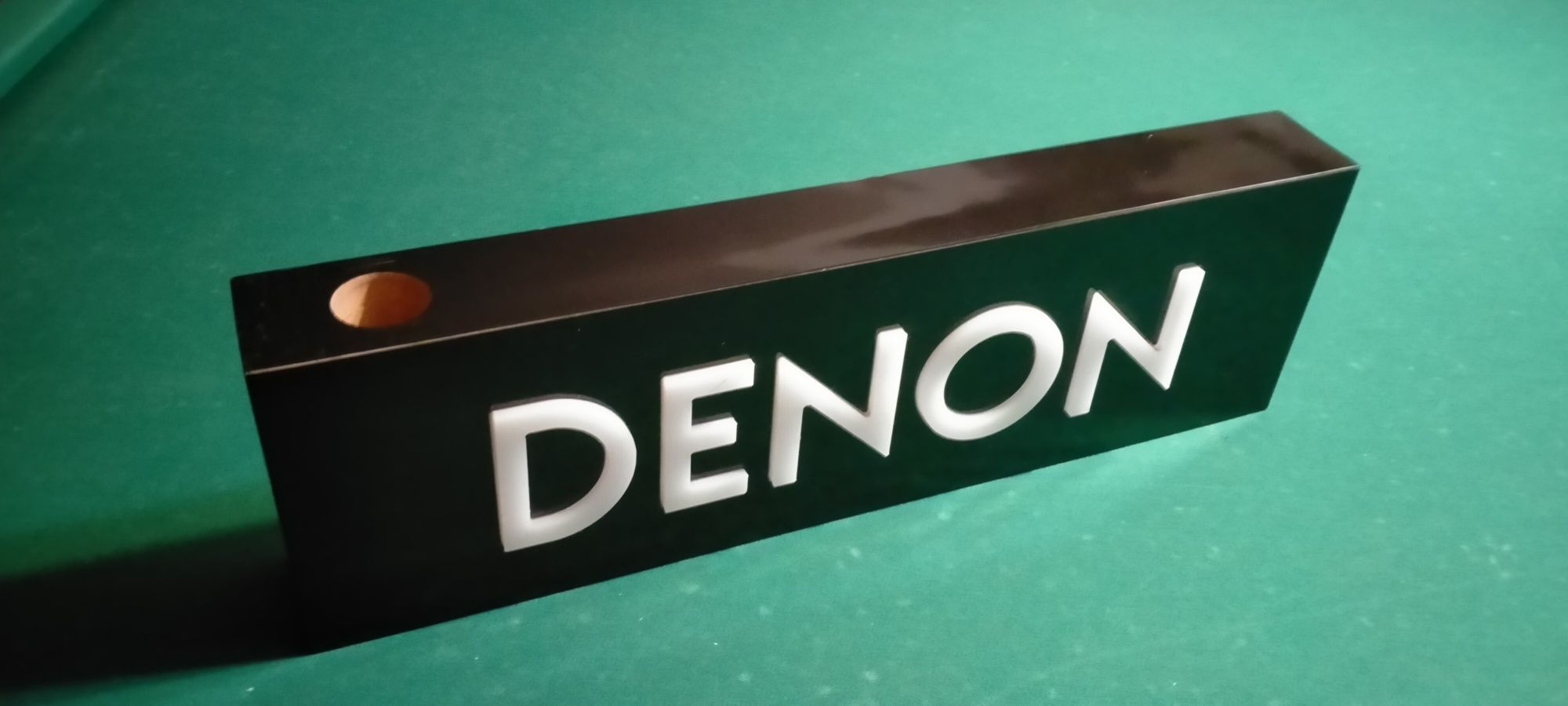 Neon Denon!Oryginalny!
