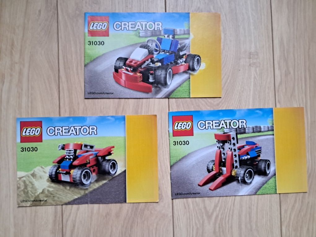 Zestaw LEGO Creator 31030 Czerwony Gokart