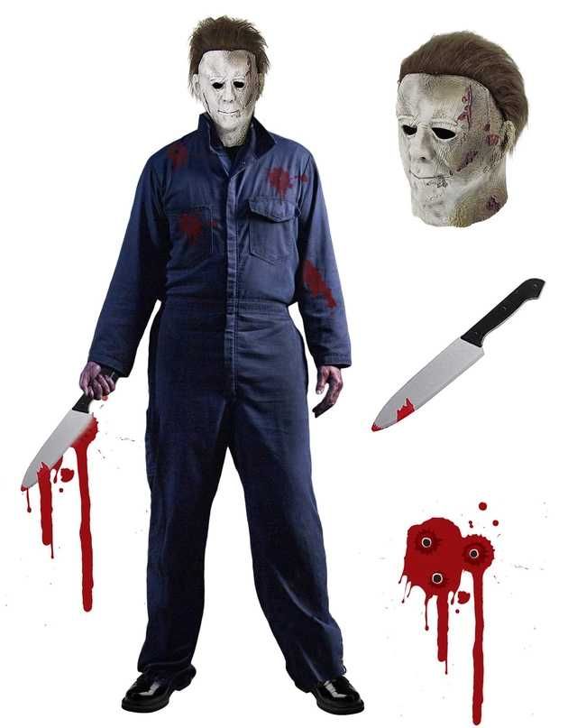 Strój kostium męski Michael Myers dla dorosłych roz M Halloween 3