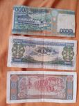 GRATKA dla kolekcjonera!Tanio sprzedam 3 banknoty przywiezione z Laosu