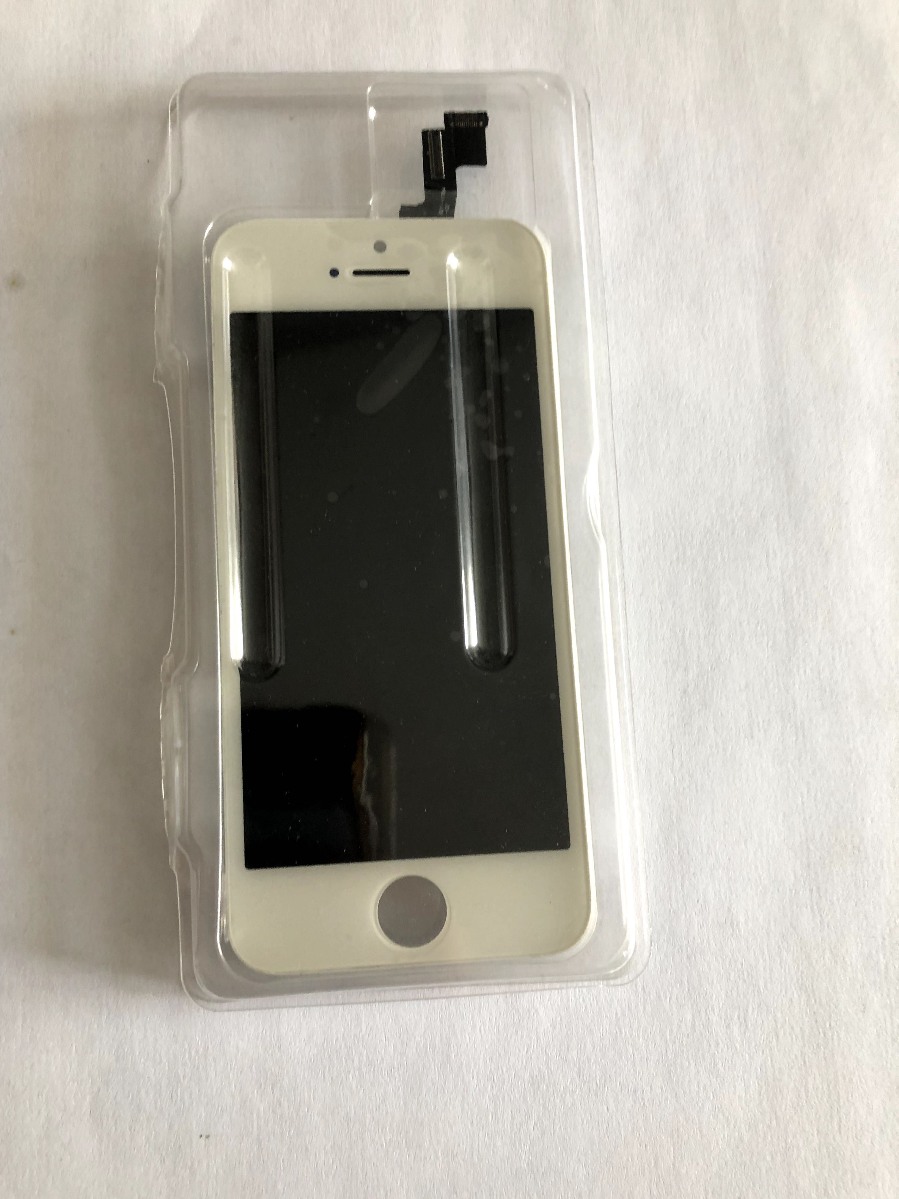 LCD iPhone 5s – zamiennik biały, do wymiany