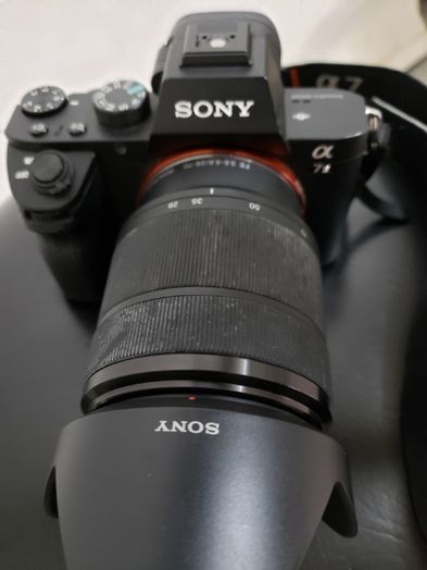 Sony 7 ii com lente