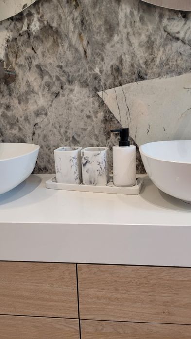 Akcesoria łazienkowe Marmur, dozownik