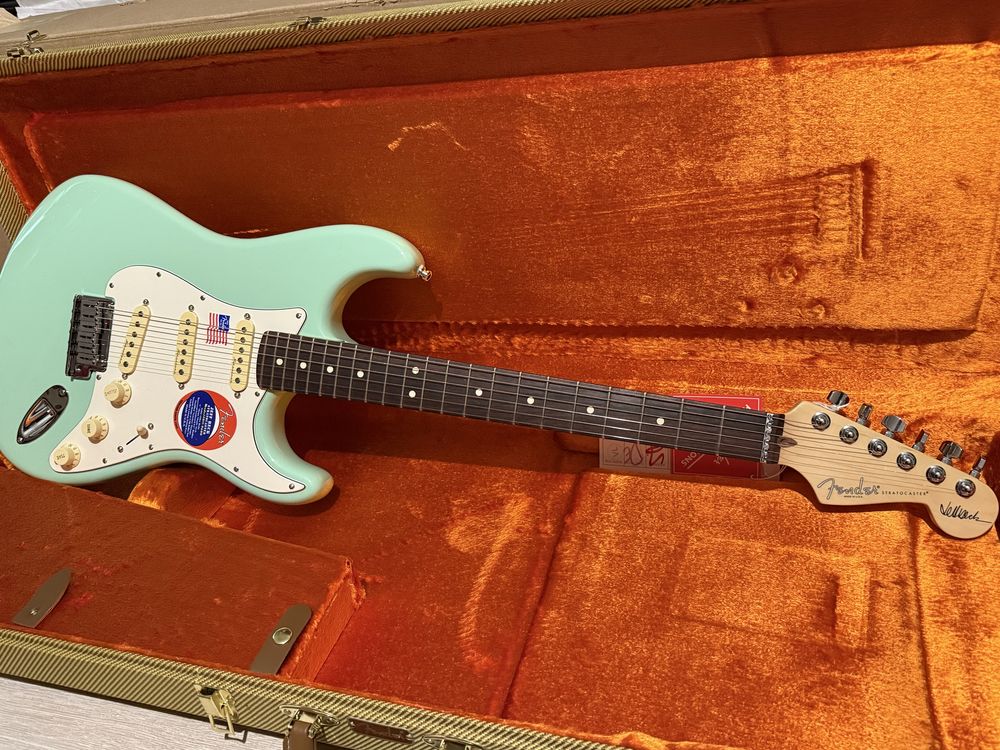 Fender Jeff Beck Stratocaster SFG znakomita gitara Jan Borysewicz