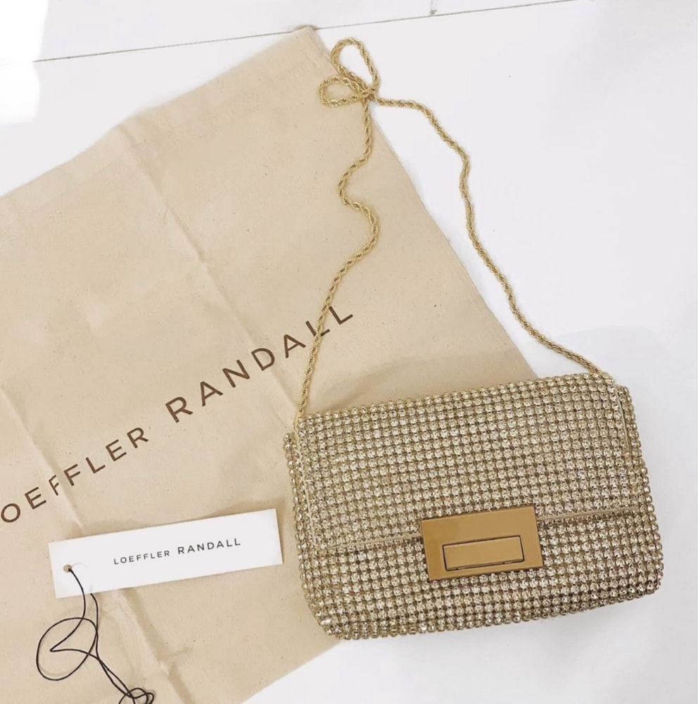 Torebka Loeffler Randall model June nowa z metkami i workiem złota