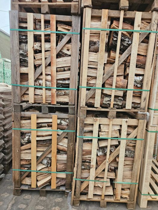 drewno opalowe suszone brzoza, buk, rozpałka