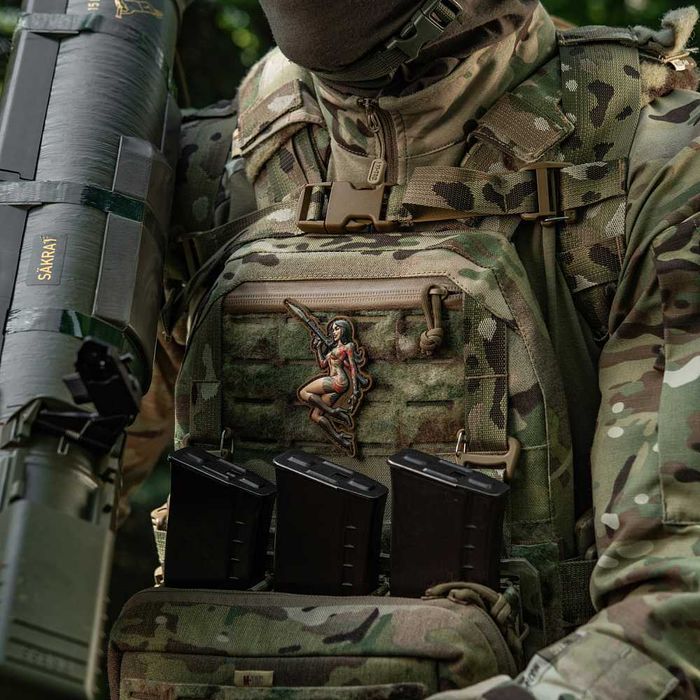 M-Tac Naszywka na rzep Tactical Girl No9 RPG PVC