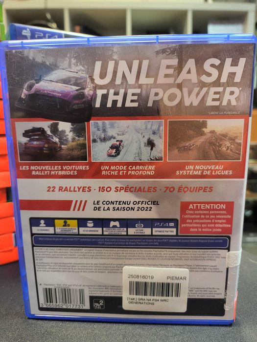 WRC Generations PS4 PS5 Wyścigi 2 Osoby Skup Wymiana SklepRetroWWA