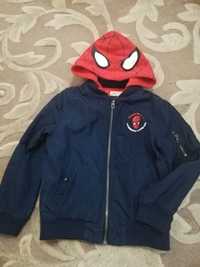 Куртка весняна демісезонна  Spiderman H&M 122