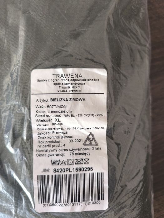 Bielizna xl nowa