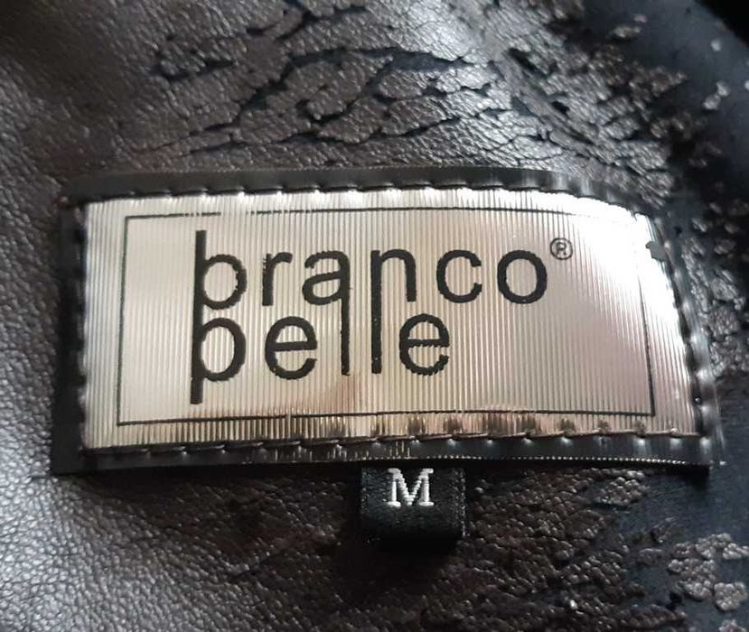 Дубленка женская воротник и опушка лиса Branco Pelle