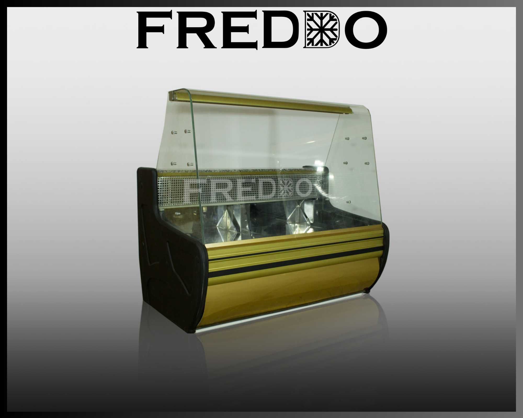 Премиум! Кондитерская витрина Cold C-14G (золотой) | Freddo | *3шт.*
