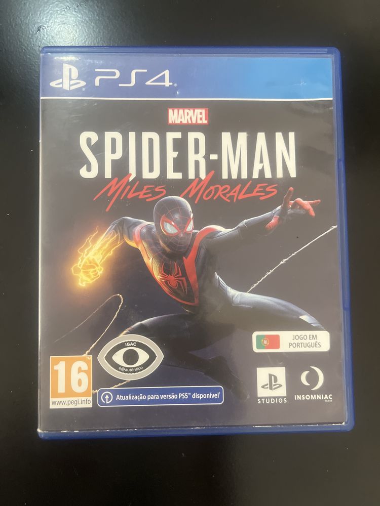 Jogo Marvel’s spiderman miles morales (ps4)
