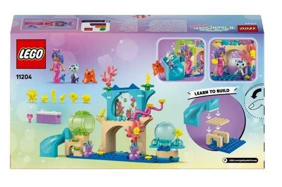 LEGO Koci Domek Gabi 11204 – Podwodna przygoda syrenki Gabi 4+