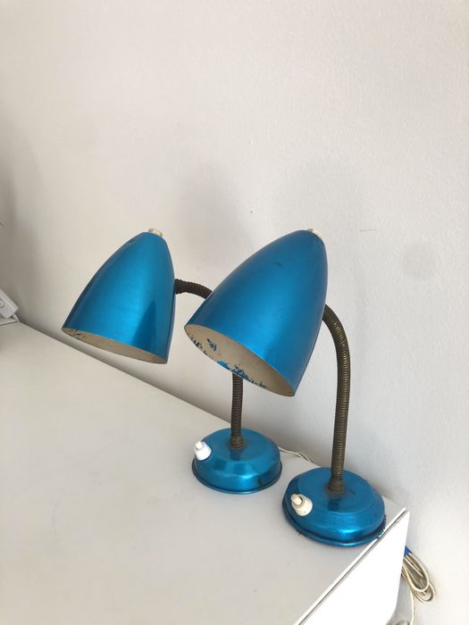 Par de candeeiros vintage