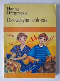 Dziewczyna i chłopak Hanna Ożogowska + 3 książki dla młodzieży