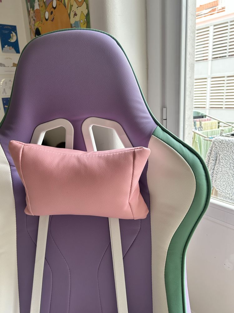 Cadeira gamer colorida