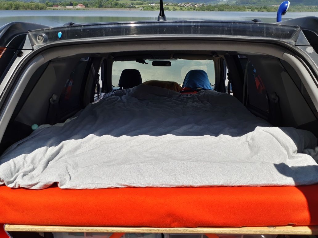 Zabudowa do spania, rozkładana, camperbox, do auta, suv, diy