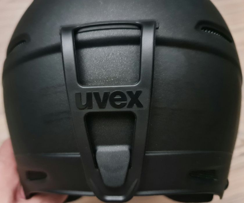 Kask narciarski Uvex p1us czarny mat, rozmiar 59-62