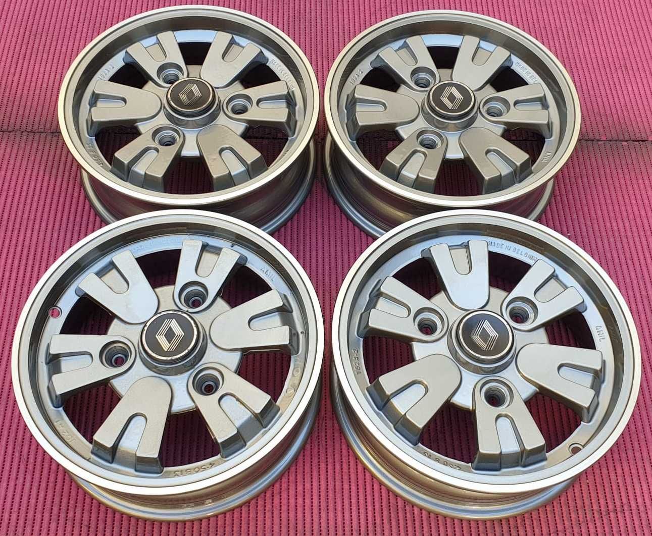 3790-Jantes 13 3x130 Originais Renault 5 tbm para 4L