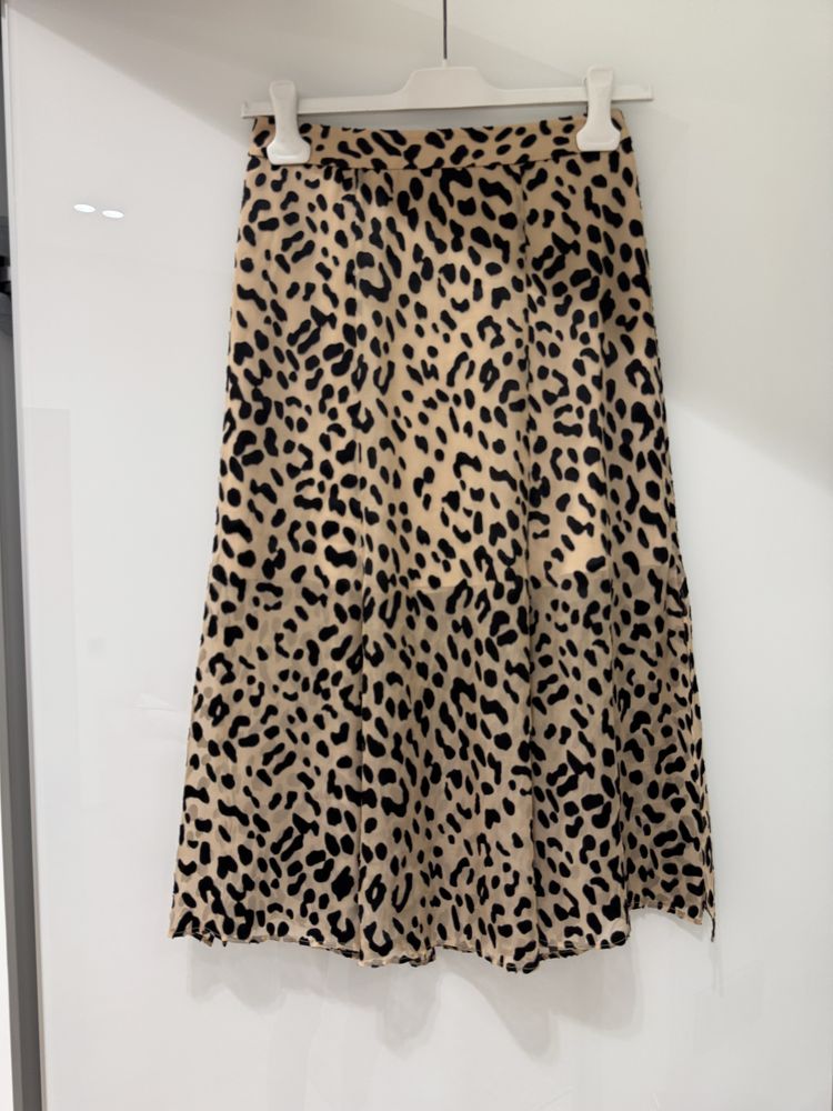 Леопардовая юбка Alice + Olivia